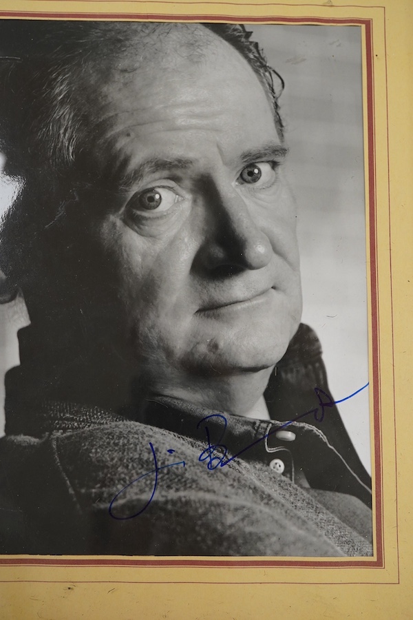 An archive of autographs and signed books relating to Bella Emberg, famed for her work on the Russ Abbot Show, and having originally come from her estate, comprising signatures of mainly television stars of the 1970s, 80